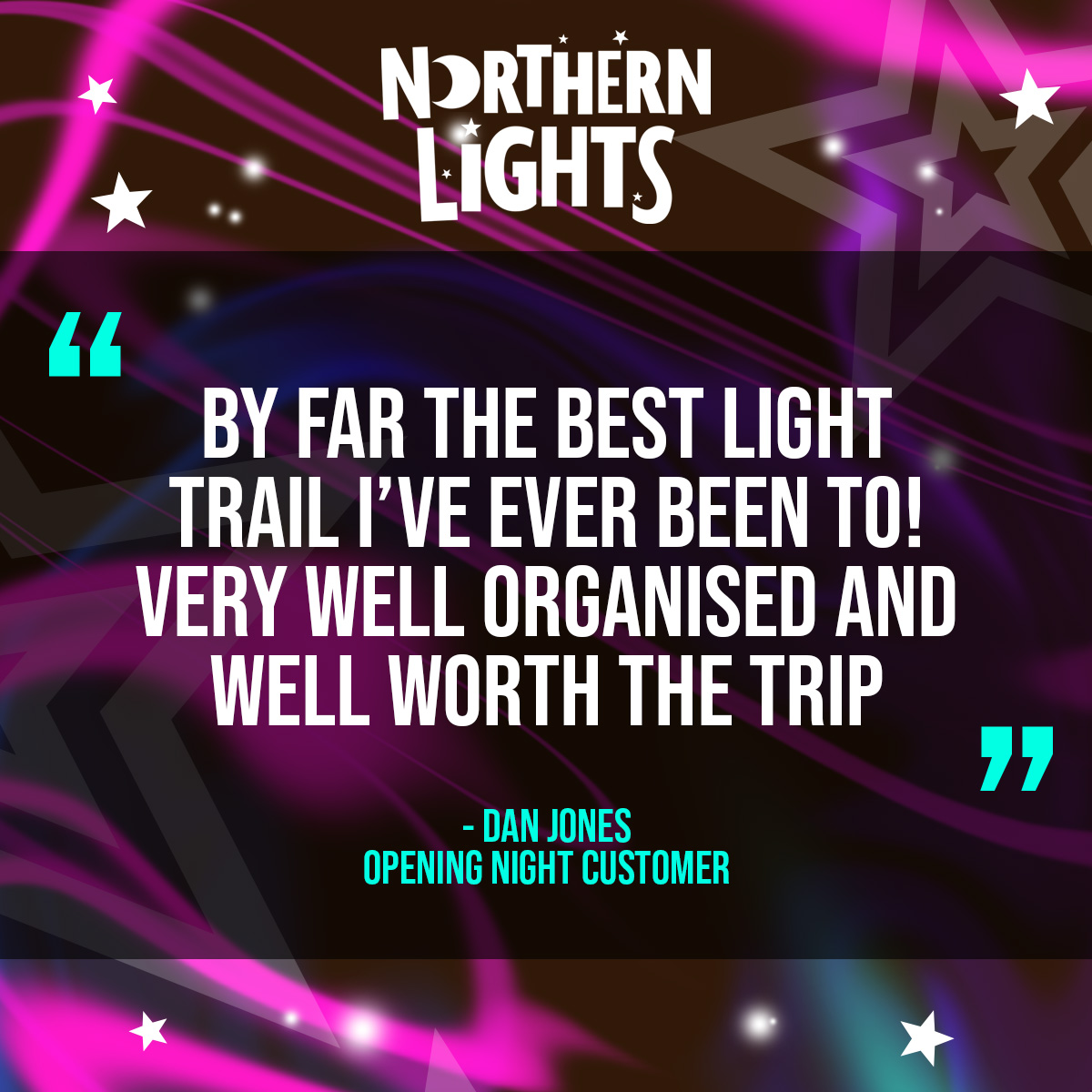 Were YOU at the grand opening weekend of Northern Lights at Temple Newsam? First reviews are in, and they couldn’t be more glowing! 🙌 🌟

Book you’re place at this year’s unmissable Christmas adventure while you still can 👇🏼  

🎟 - northernlightsleeds.com