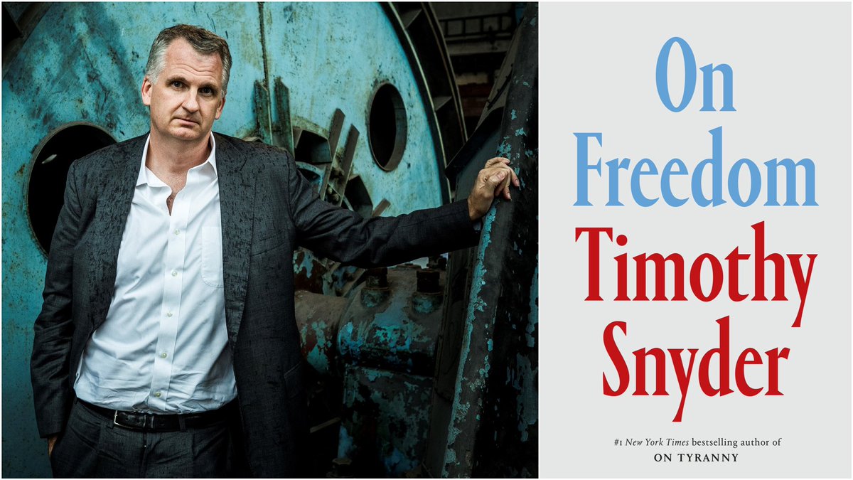 dxcsummit's tweet photo. 📣 JUST ANNOUNCED: 
DXC &amp; @torontolibrary will present a Salon Series talk featuring Author &amp; Historian, @TimothyDSnyder, to discuss his new book, On Freedom, on Apr 4.

#DXC25 returns April 3–5, 2025. 
Early bird tix on sale now!

View full announcement: https://t.co/FQkKqgf10Q https://t.co/YBx7ER8dZ4