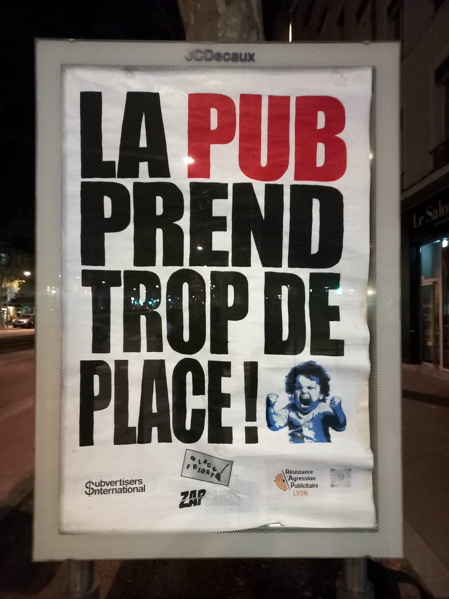 Résistance à l'Agression Publicitaire tweet media