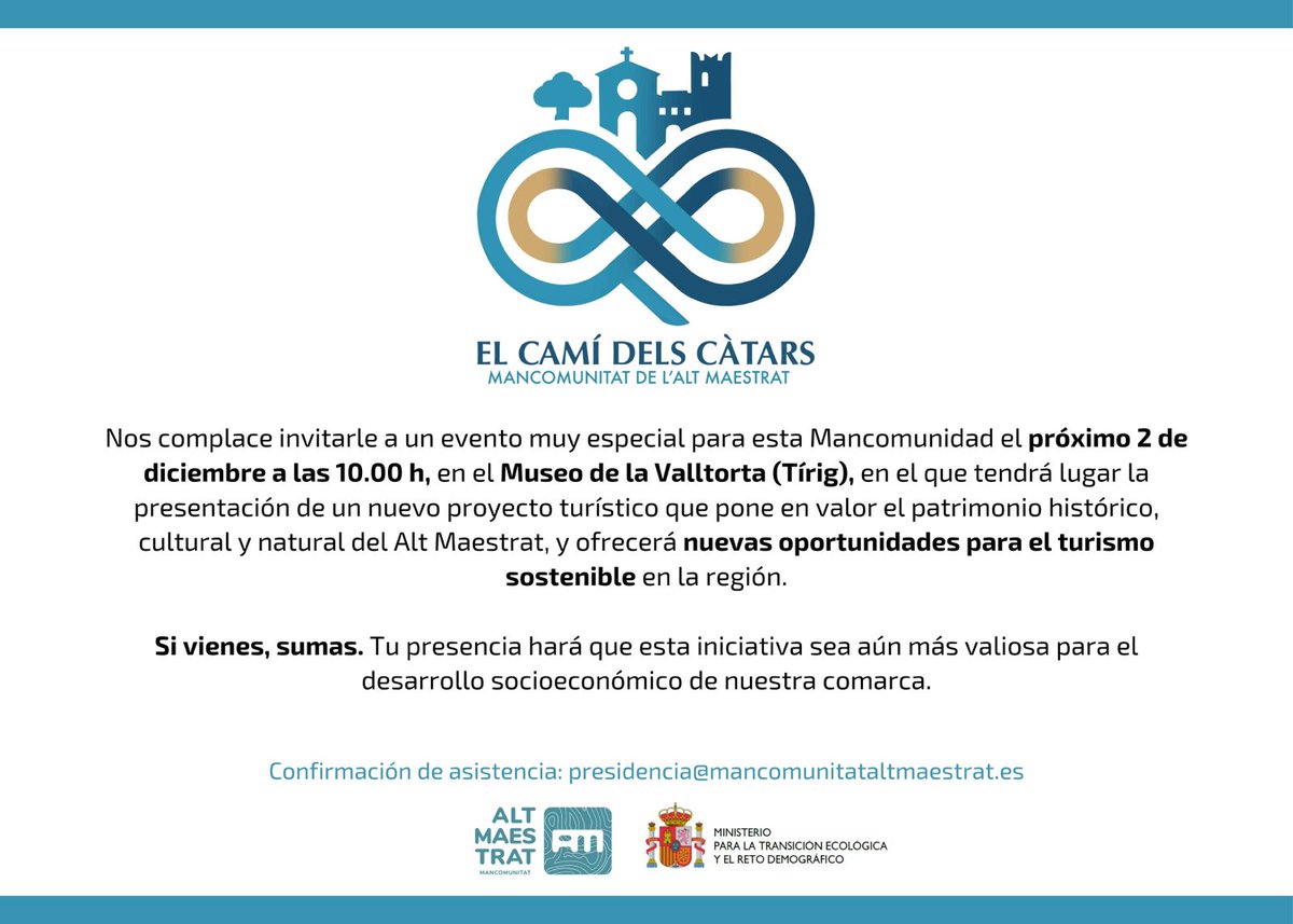 Mancomunitat Alt Maestrat tweet media