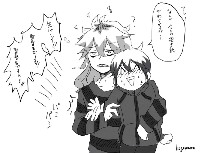 3徹くらいしたら監のこと抱き枕と間違えるイデがいるはず
#イデ監 