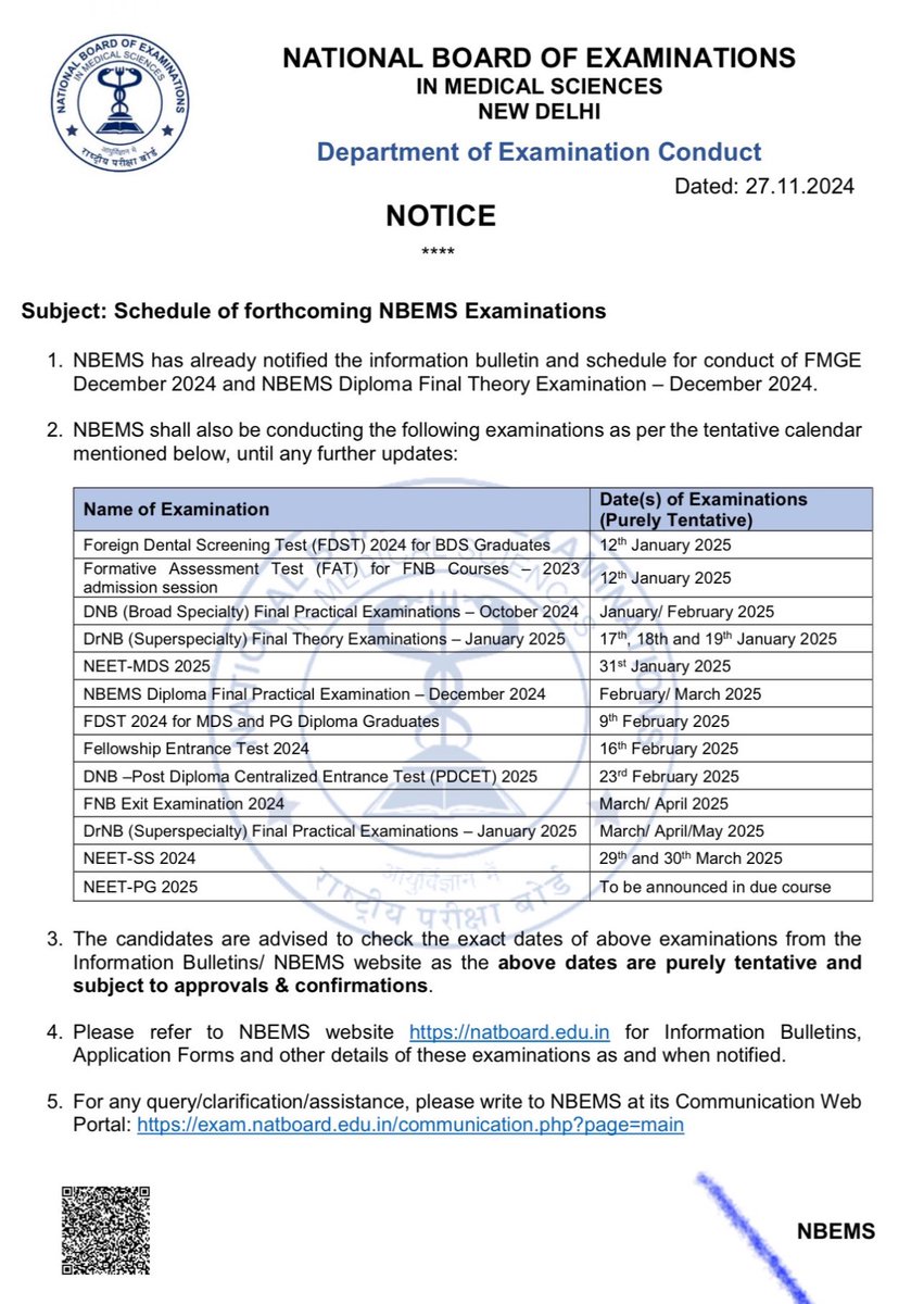 Isn’t high time that neet-pg schedule to normalise? Uncertainty taking toll on aspirants and residents?

NBE should actually take immediate steps to normalise this uncertainty! 

Simple and easy intervention. Great impact on all the aspirants 
#NBE