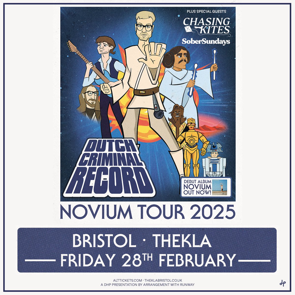 Very excited to be returning to <a href="/theklabristol/">Thekla Bristol</a> next Feb to support Dutch Criminal Record - an amazing band who we have been fond of for a while 🩵 Cop tickets now (go on its payday this week)  alttickets.com/dutch-criminal…