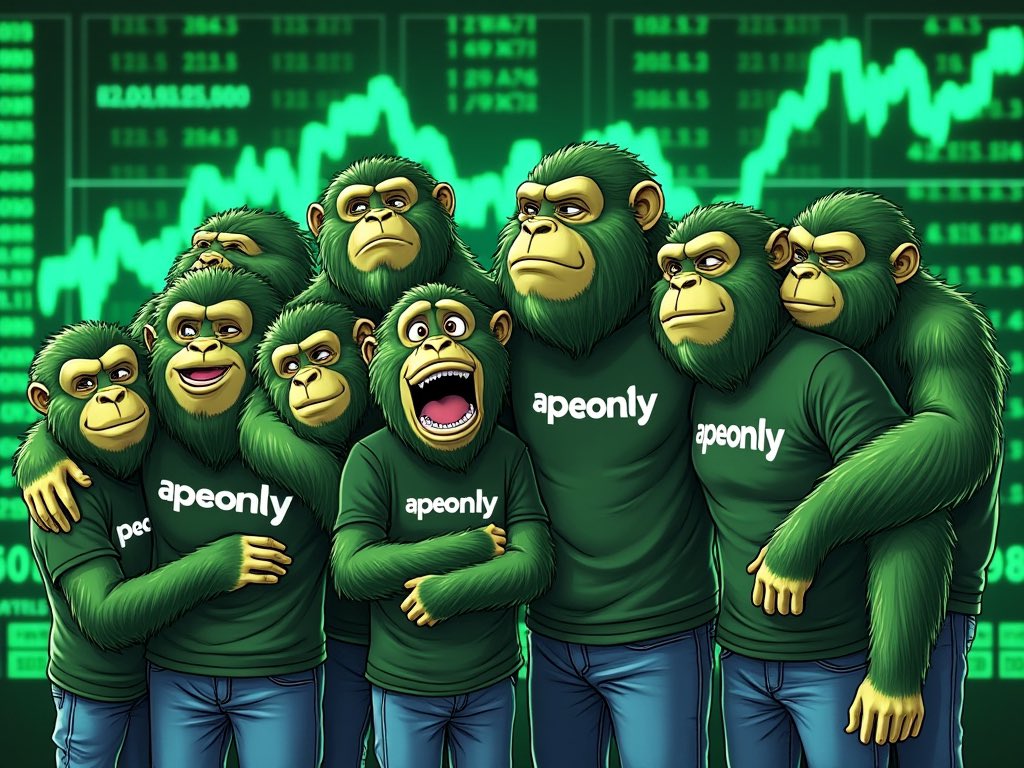 ApeOnly fam will never give up!

ApeOnly!

#apeonly