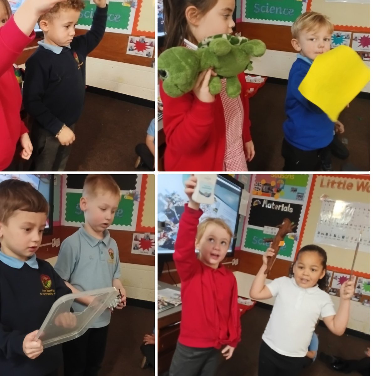 FS2AngramBank's tweet photo. In Science we have introduced our new topic 'materials'. Today we explored our classroom looking for different materials 🔍🪵 https://t.co/4yK6ced1c6