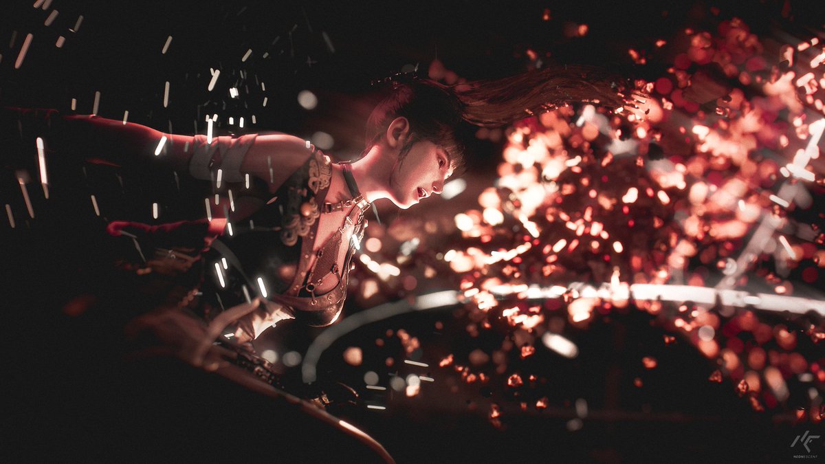 neonescent's tweet photo. Reach 
Beta Skills in #StellarBlade
#StellarBladePhotomode 

[16:9] Tap for greatness✌️ https://t.co/3KVEFoRBlS