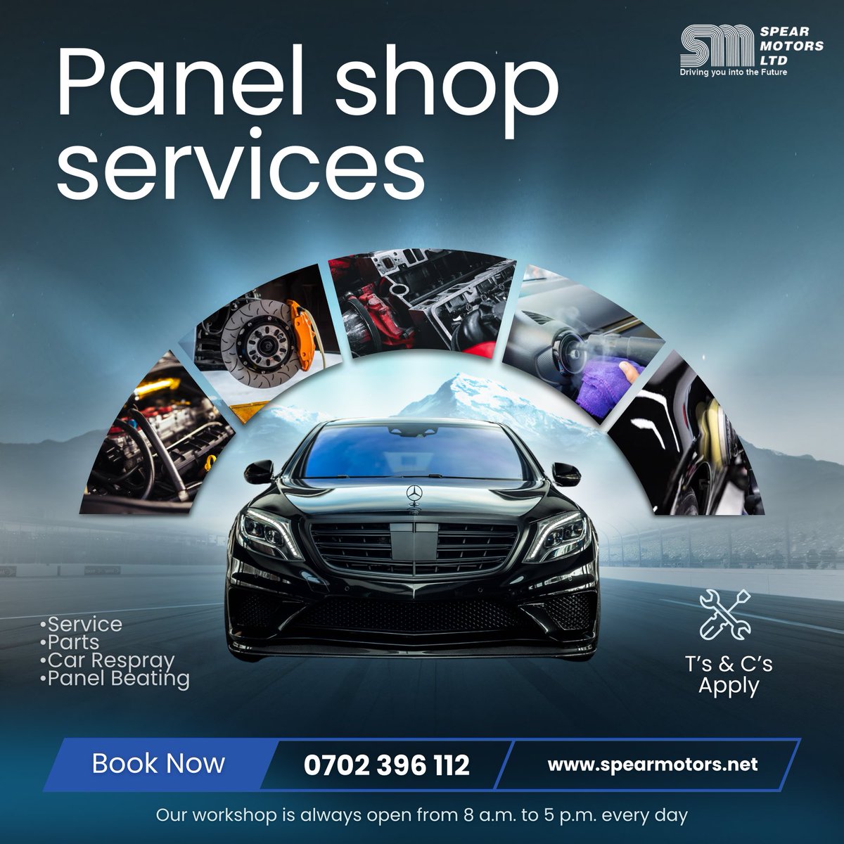 SpearMotors's tweet photo. Your car’s health is our priority. Our expert team offers a wide range of services, from minor repairs to major overhauls. Book your appointment today and experience the difference.

 #carworkshop #carrepair #autobodyrepair #spearmotors #spearmotorsltd #drivingyouintothefuture https://t.co/rtNEK1O7fd