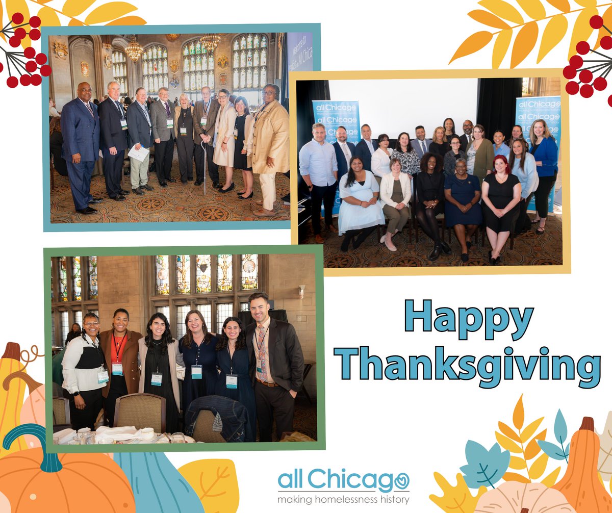 Happy Thanksgiving from All Chicago!

We’re grateful for our community working to end homelessness. This holiday, your gift can bring hope to families in need. 

💙 Together, we can make a difference: bit.ly/3C67jBV

#HappyThanksgiving #EndHomelessness