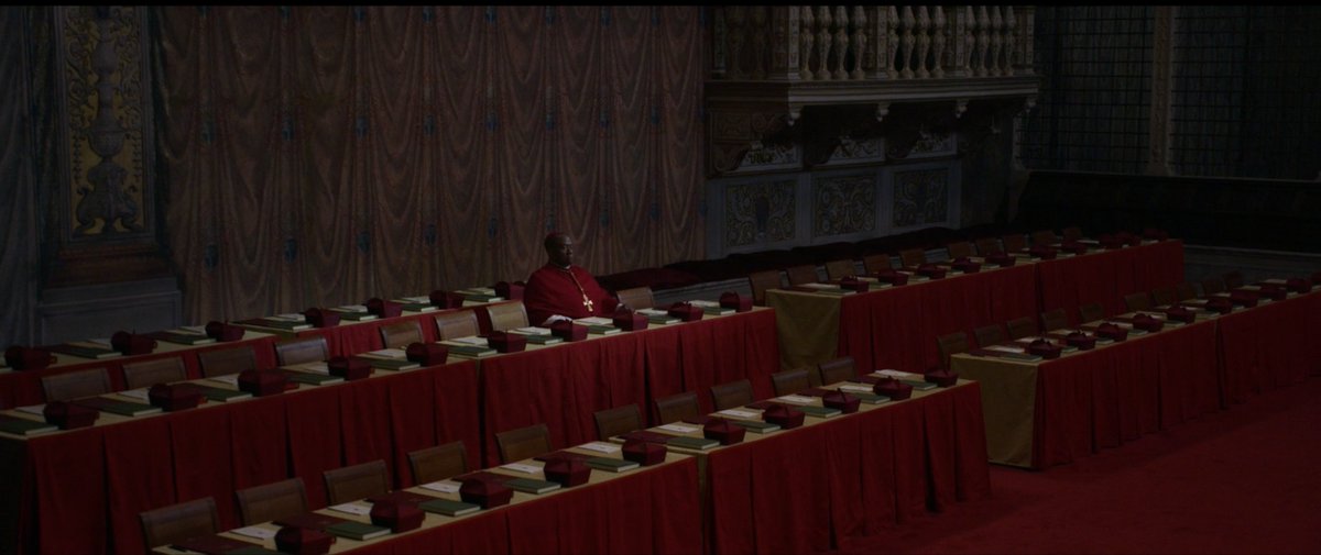 there is just something about the distant shots in Conclave