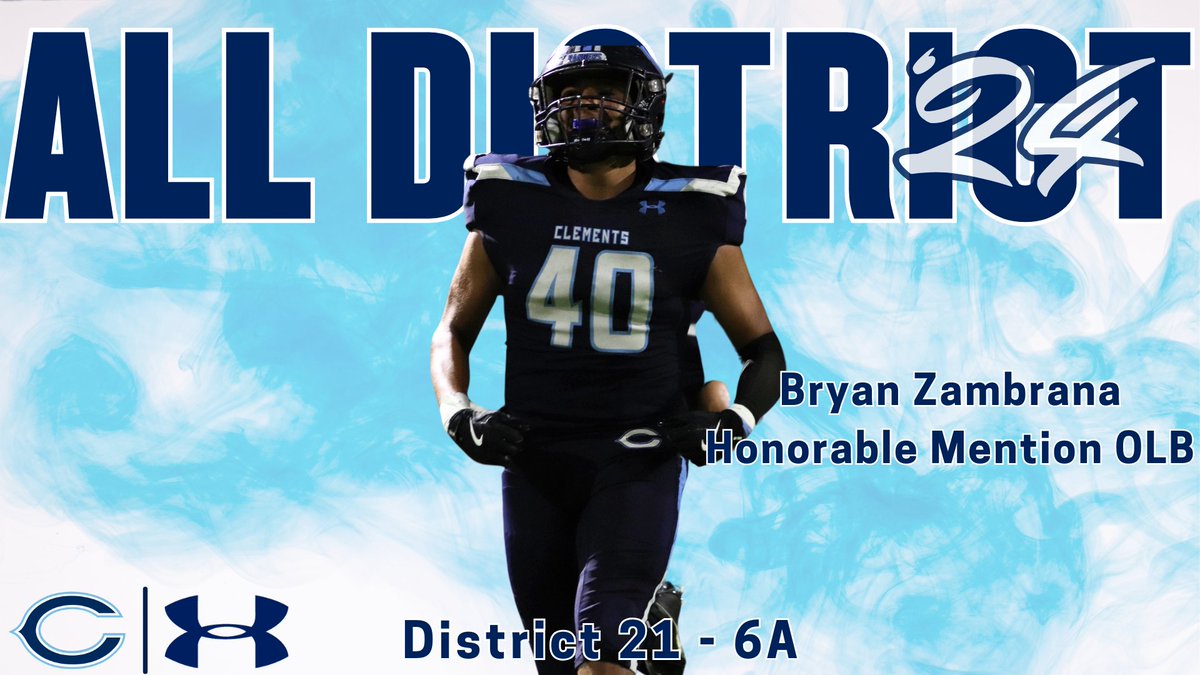 Coach Jason Haddock M.S. (@coachjhaddock) on Twitter photo Congrats <a href="/_Bryan_Zambrana/">Bryan Zambrana</a> on your accomplishment. High expectations for this tough '26 OLB who continued to deliver solid edge setting week after week!
#LetsRide #RangerPride #RecruitTheRangers Congrats <a href="/_Bryan_Zambrana/">Bryan Zambrana</a> on your accomplishment. High expectations for this tough '26 OLB who continued to deliver solid edge setting week after week!
#LetsRide #RangerPride #RecruitTheRangers