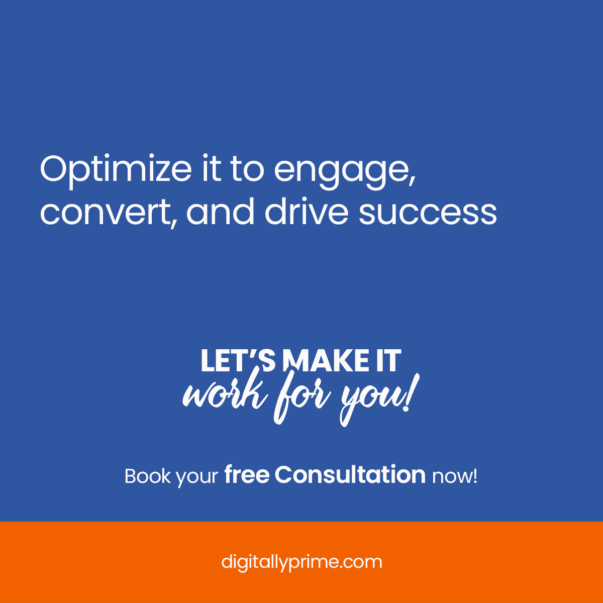 digitallyprime's tweet image. Did you know that 75% of consumers judge a business’s credibility based on its website design? 

Let us help you turn your website into a dynamic business tool.

DM us or visit DigitallyPrime.com to get started Today. 

#ecommercebusiness #OnlineSuccess #WebsiteOptimize