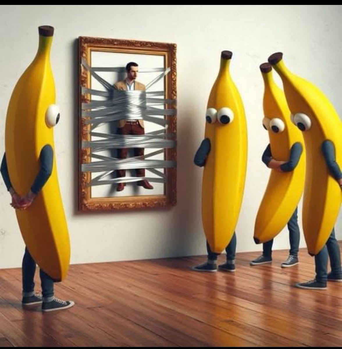 justinsuntron's tweet photo. When humanity thinks a $6.2 million banana is too expensive, here's the banana's true perspective: https://t.co/5Qzu63TBLo