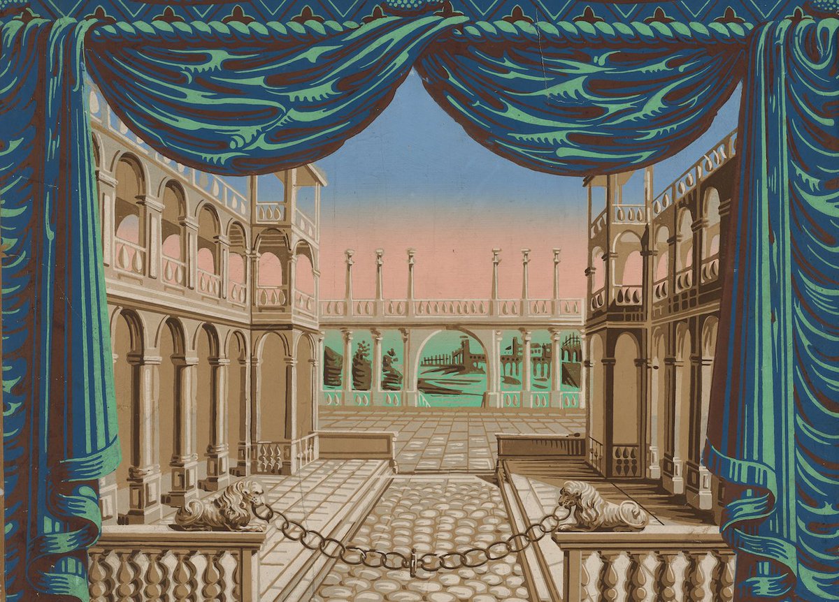 Our newest exhibition "The  Art of French Wallpaper Design" is now open!  Explore the design process of these stunning wallpapers that feature floral patterns, textiles, classical imagery, and abstract ornamentation. 
risdmuseum.org/exhibitions-ev…⁠
⁠