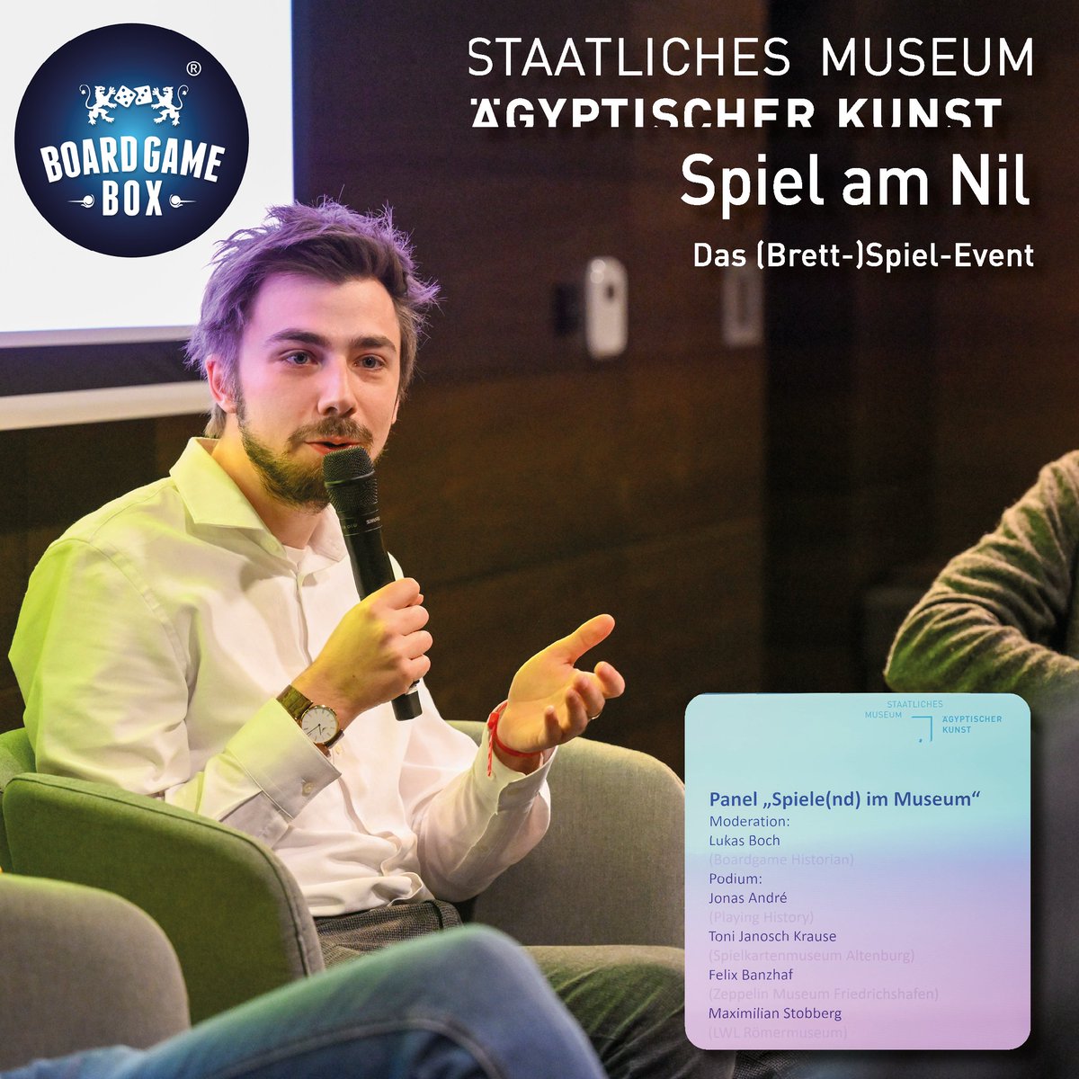 Board Game Box (@boardgamebox) on Twitter photo Spiele gehören ins Museum? Stimmt! Aber man muss sie dort spielen. Wie am vergangenen Wochenende bei „Spiel am Nil“ im <a href="/smaek_muc/">Ägyptisches Museum</a> Das ist für uns ja auch nicht neues, Pen & Papyrus entwickeln wir schließlich zusammen mit dem <a href="/LWLRoemermuseum/">LWL-Römermuseum Haltern am See</a> Haltern am See. Spiele gehören ins Museum? Stimmt! Aber man muss sie dort spielen. Wie am vergangenen Wochenende bei „Spiel am Nil“ im <a href="/smaek_muc/">Ägyptisches Museum</a> Das ist für uns ja auch nicht neues, Pen & Papyrus entwickeln wir schließlich zusammen mit dem <a href="/LWLRoemermuseum/">LWL-Römermuseum Haltern am See</a> Haltern am See.