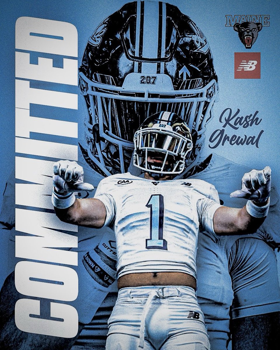 Kash Grewal (@kashgrewal) on Twitter photo Iβm proud to announce I will be committing to play at The University of Maine! Thank you to all my coaches and teammates who helped me along the way. This is just the beginning! <a href="/BlackBearsFB/">Maine Football</a> Iβm proud to announce I will be committing to play at The University of Maine! Thank you to all my coaches and teammates who helped me along the way. This is just the beginning! <a href="/BlackBearsFB/">Maine Football</a>
