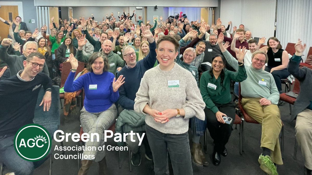 Association of Green Councillors (@greencllrs) on Twitter photo Thank you to all our lovely Green Party #Councillors that joined us in Bristol for the AGC Conference last weekend. It was our biggest conference yet & wonderful to see so many of you together! And special thanks to <a href="/carla_denyer/">Carla Denyer</a> MP for taking time to join us π #GetGreensElected Thank you to all our lovely Green Party #Councillors that joined us in Bristol for the AGC Conference last weekend. It was our biggest conference yet & wonderful to see so many of you together! And special thanks to <a href="/carla_denyer/">Carla Denyer</a> MP for taking time to join us π #GetGreensElected