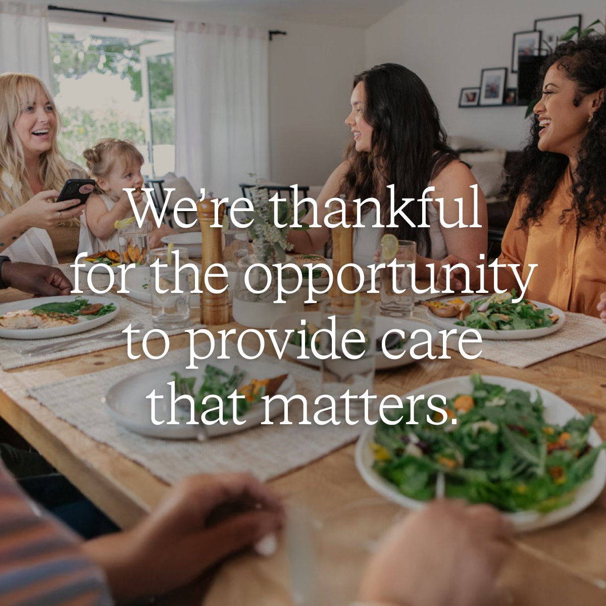 This Thanksgiving, we’re thankful for the opportunity to provide care that truly makes a difference. 💛 Thank you to our members and partners for trusting us to be part of their health journey. #Gratitude #Thanksgiving #BetterCareTogether