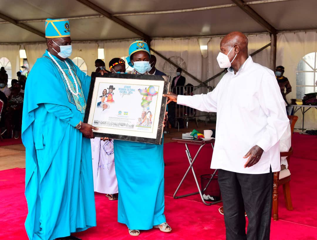 Today was a momentous day in Soroti city as the Ministry of Gender ministers accompanied Her Excellency The Vice President Rtd Major Jessica Alupo to welcome the President <a href="/KagutaMuseveni/">Yoweri K Museveni</a> for the inaugural Ataker cultural festival celebration. The event was a grand success,