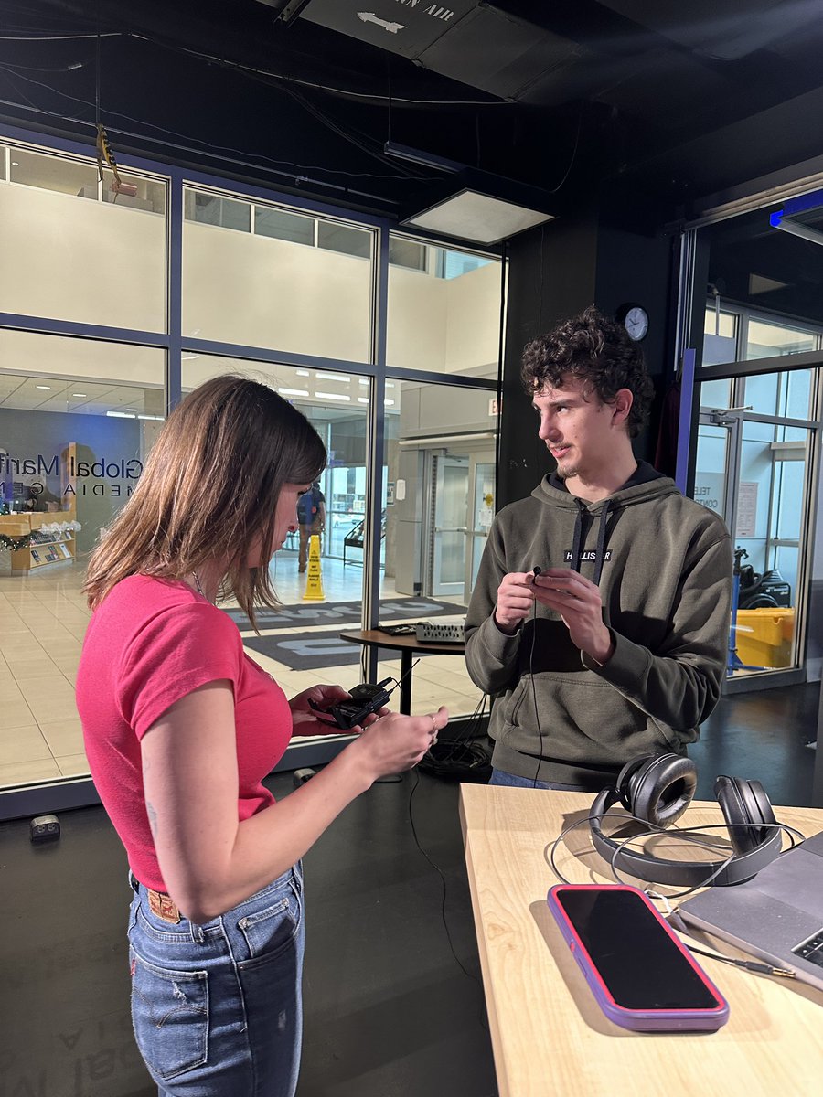 We are getting ready for Run Throughs on week two of WTV. Stay tuned for Behind the scenes footage. <a href="/chyennecomeau15/">Chyenne Comeau</a> 
•
•
#WTV #Runthroughs #journalism #wearethemedia #journalist <a href="/NSCCNews/">Nova Scotia Community College - NSCC</a>