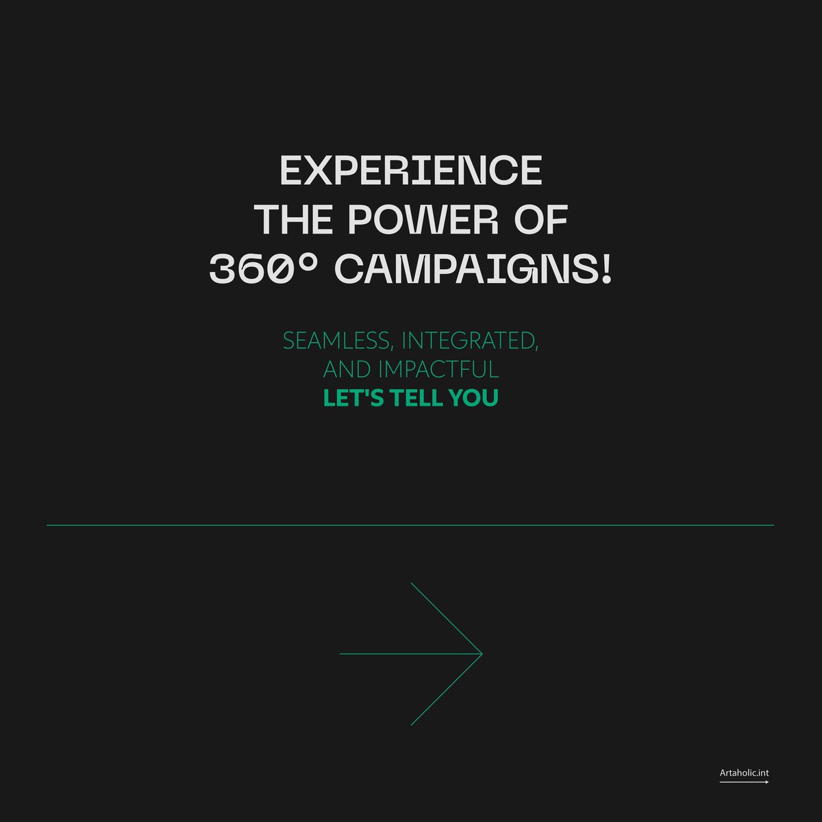 Artaholic_Int's tweet photo. Visuals speak louder than words!  
Swipe to see how dynamic visuals can elevate your campaign. Whether it's bold, minimalist, or out-of-the-box, we’ve got your brand covered. 

#VisualStorytelling
#ArtaholicDesign
#Branding 
#Digitalmarketing
#Campaigns https://t.co/MfZX6ONNHI