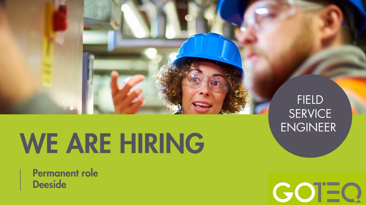 goteqsolutions's tweet image. We&apos;re on the lookout for -
👷🏼‍♂️A talented Field Service Engineer 
⚡️With an electrical bias
✈️ 🚗 Happy travelling in the UK &amp;amp; Europe 

✔️Perm role
💷 £38-45k pa +OT
🚗 Company car
Find out more &amp;amp; apply 👇
goteq-solutions.com/field-service-…

#EngineeringJobs
#STEMJobs
#PermanentJobs