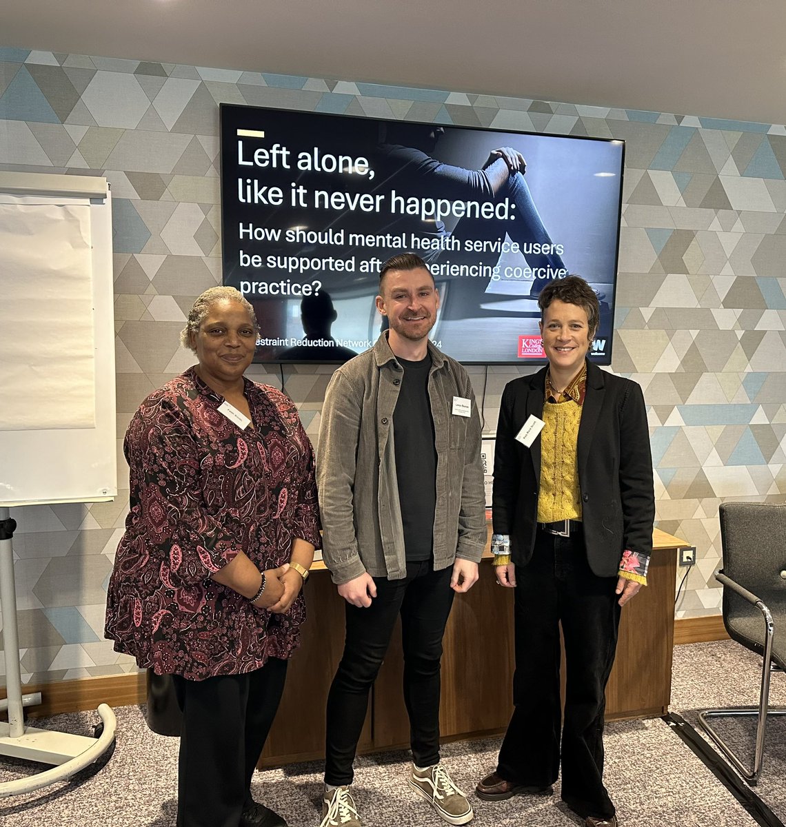 Lewys Beames (@lewysbeames) on Twitter photo Thoroughly enjoyed our workshop at the <a href="/theRRNetwork/">Restraint Reduction Network</a> conference today. Great discussions on how we can support people who have experienced coercive practice in mental health wards. #RRNConf24 Thoroughly enjoyed our workshop at the <a href="/theRRNetwork/">Restraint Reduction Network</a> conference today. Great discussions on how we can support people who have experienced coercive practice in mental health wards. #RRNConf24