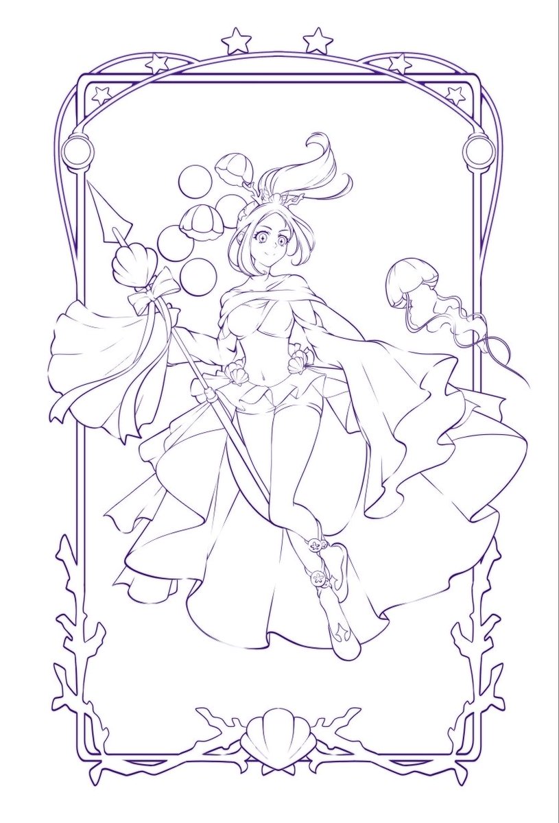 shadin_art's tweet image. ❤️ Lineart of the commission in progress ❤️

#Timerra of #FireEmblem 

Thanks to those buyers who give you the freedom to explore yourself artistically 🥰

#pinmaker #VGenComm #AnimeArt