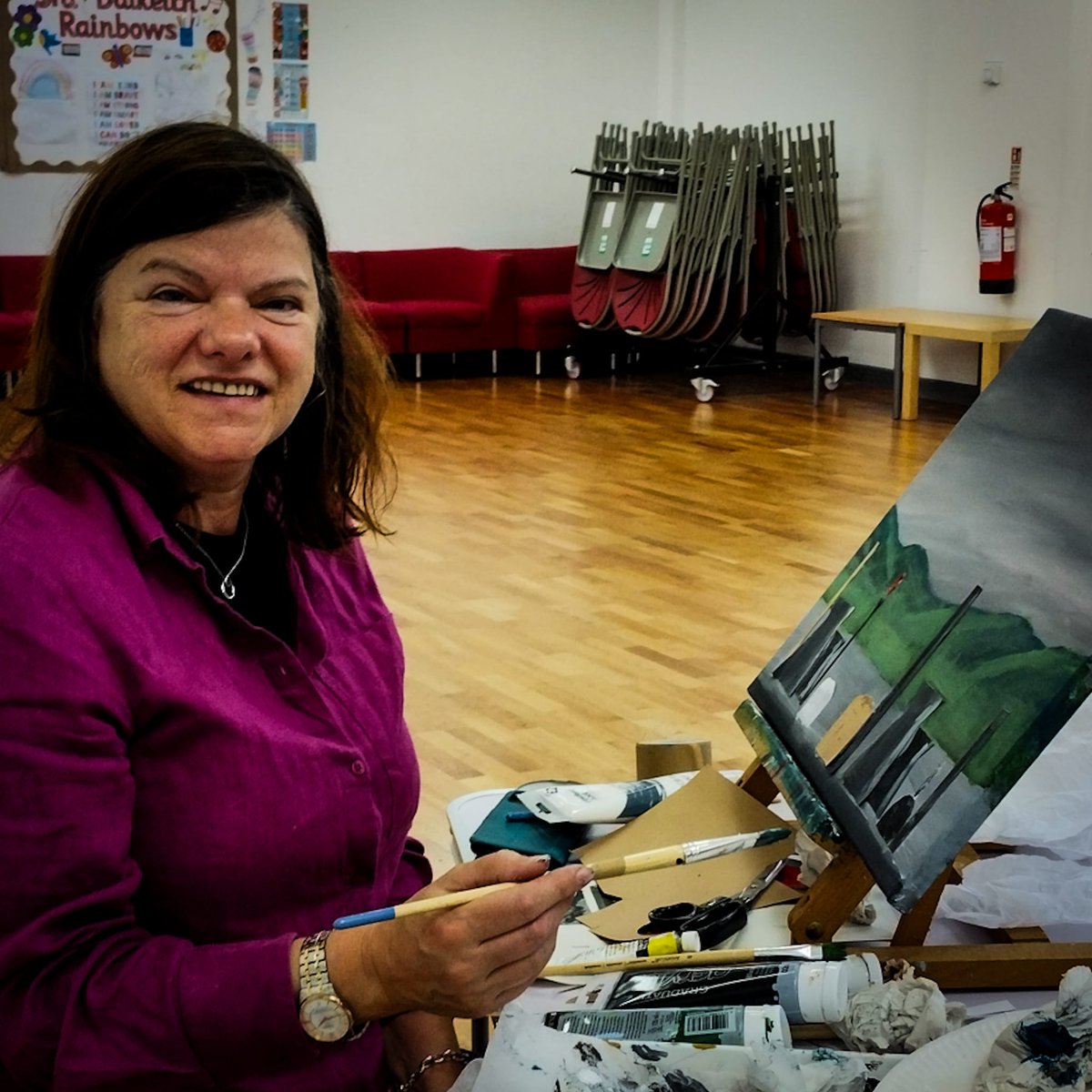 MidlothianCAN's tweet image. A few weeks ago Cory joined @Dalkeith_Arts for a day of art making! 🎨🖌️

Dalkeith Arts is bringing their talent to our Climate Reasy South East Scotland project, creating art based on the climate stories gathered so far.

#artforclimate #climateaction #climatestories