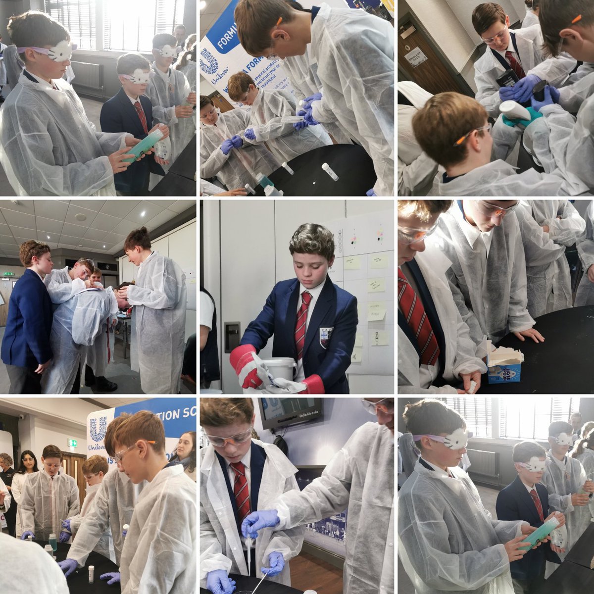 What an amazing day of workshops at <a href="/allaboutstem/">All About STEM</a> bright futures inspire. Thank you 🥼🥽 <a href="/MaghullHighsch/">Maghull High School</a> <a href="/maghullhighy8/">Maghull High Y8</a> <a href="/Unilever/">Unilever</a>
