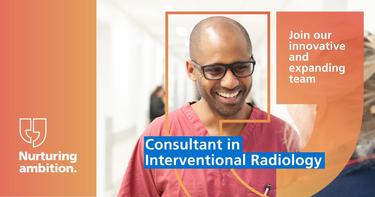 Careers at Gloucestershire Hospitals (@gloshos_careers) on Twitter photo ๐ We're recruiting a Consultant in Interventional Radiology to join our expanding team at <a href="/gloshospitals/">Gloucestershire Hospitals NHS Foundation Trust</a>
We are a forward-thinking Trust, that listens to staff and patients. There has never been a better time to join us! Read more and apply now โก๏ธ bit.ly/4eR6QkI ๐ We're recruiting a Consultant in Interventional Radiology to join our expanding team at <a href="/gloshospitals/">Gloucestershire Hospitals NHS Foundation Trust</a>
We are a forward-thinking Trust, that listens to staff and patients. There has never been a better time to join us! Read more and apply now โก๏ธ bit.ly/4eR6QkI