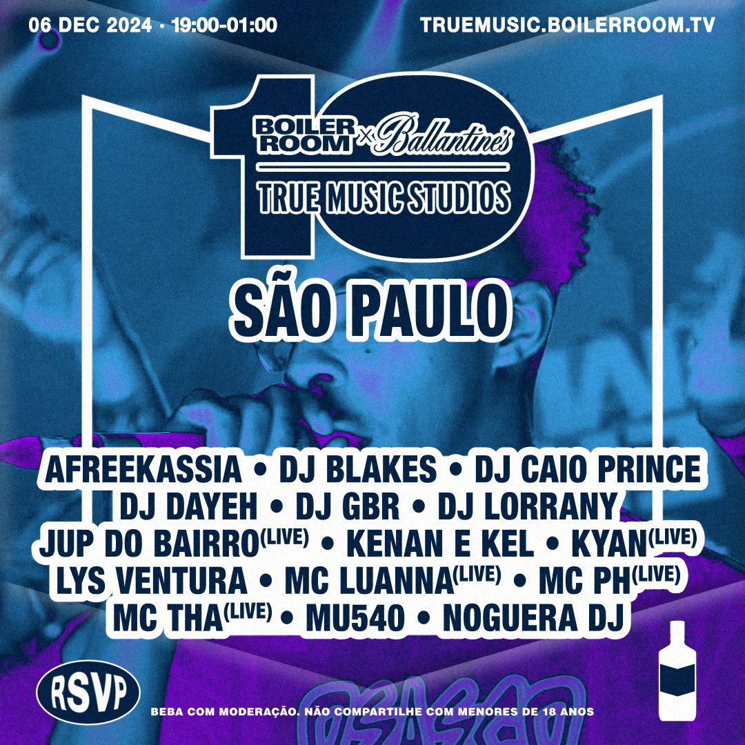 djdayeh's tweet image. SIM O BOILER ROOM DO FUNK DE SÃO PAULO EH REAL!!! @boilerroomtv @ballantinesbr obrigada pela oportunidade de escrever essa historia junto com meus favoritos!!! a tropa do boiler room agora eh da zona sul 😍🤪