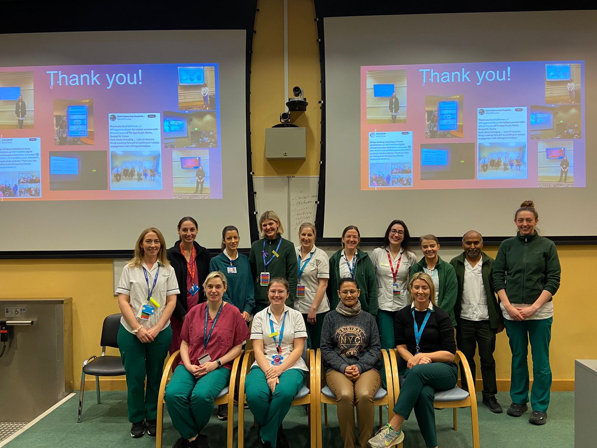 A huge thanks to all presenters and to the exceptional OT dept quality improvement working group who organized our morning as well as a series of QI workshops this year 🙌 <a href="/cuh_hscp/">CUH_HSCP</a> <a href="/AOTInews/">Association of Occupational Therapists of Ireland</a>