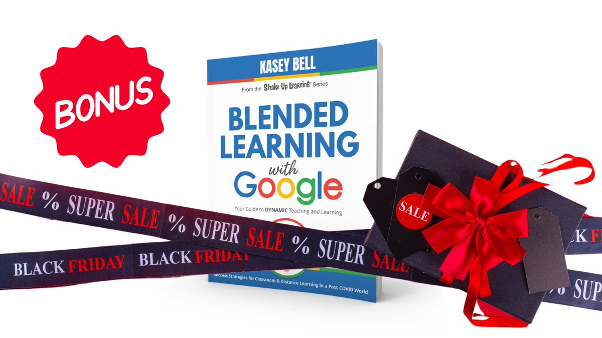 ShakeUpLearning's tweet image. 🚨 BONUS ALERT!
➡️ Join the ALL ACCESS Membership for just $11.50 by Nov. 30 and get:
🎁 A FREE digital copy of my book, Blended Learning with Google!
This deal ends soon—don’t wait!
👉 member.shakeuplearning.com #EdTech #blendinglearning #edchat #aiineducation #googleedu
