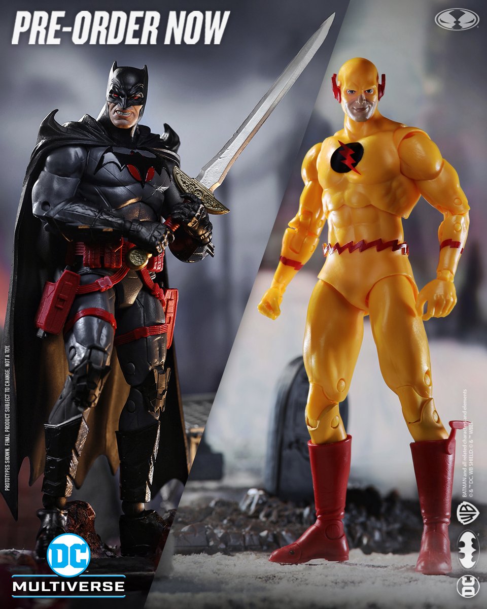 mcfarlanetoys's tweet photo. Batman™ vs Professor Zoom™ (Flashpoint™) 2-pack is available for pre-order NOW at select retailers!
➡️ https://t.co/xbSPu3APsK
*NOT A TOY
#McFarlaneToys #DCMultiverse #Batman #TheFlash #ProfessorZoom #BatmanFlashpoint #Flashpoint #DCComics https://t.co/9nZTMNvWDp