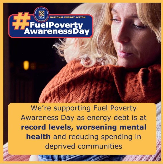 1 in 10 of the people we help in Somerset struggle to heat their homes or put food on the table and we expect this will get worse over winter.  We’re supporting #FuelPovertyAwarenessDay because households are forced to choose between staying warm or falling into further debt.