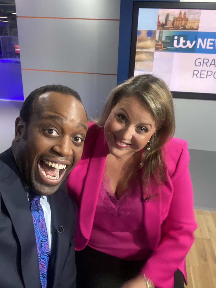 Pinky and Perky back for ⁦<a href="/GranadaReports/">ITV Granada Reports</a>⁩ at 6! Hope you can join us then! ⁦<a href="/ITVNewsGamal/">Gamal Fahnbulleh</a>⁩