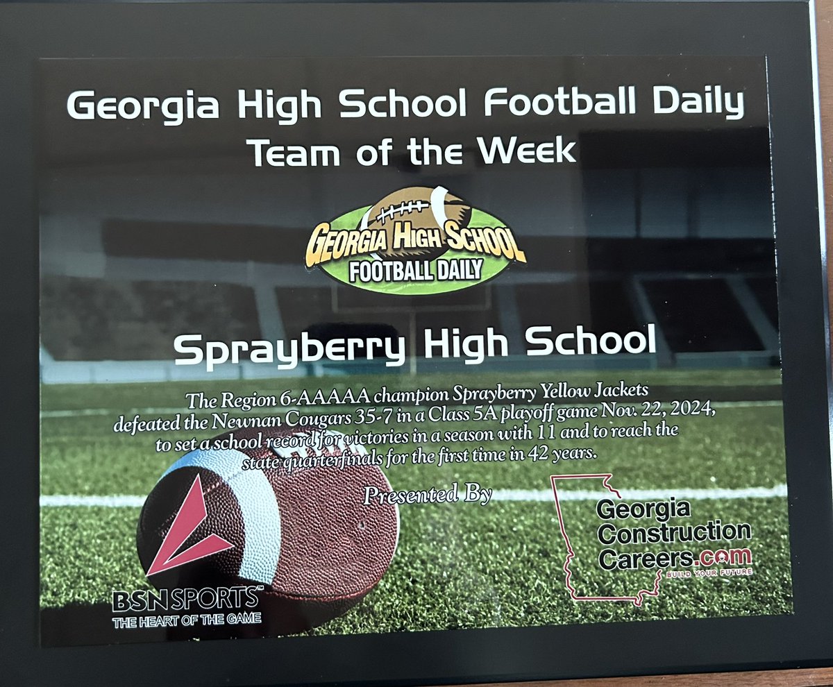 <a href="/SHSProspects/">Sprayberry High School</a> <a href="/SprayberryATH/">Sprayberry Athletics</a> 🖤💛🖤💛