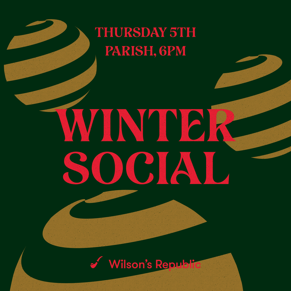 wilsonsrepublic's tweet photo. We’re calling on our amazing creative community to join us for a night of festive cheer! 

📅 Date: Thursday, 5th December
⏰ Time: From 6pm
📍 Meeting Spot: The Parish
Let’s make this holiday meet-up one to remember! 🎉
See you there,
Aidan, Darren, and Katy

#WilsonsRepublic https://t.co/9FXByDaJ7h