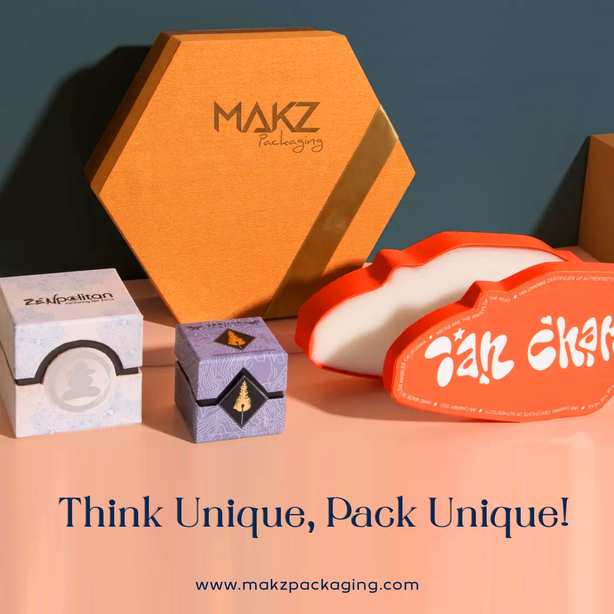 makzpackaging's tweet image. Make your products unforgettable with our custom shape boxes! Perfect for brands looking to wow customers with unique designs that reflect their identity. Let’s shape your packaging vision into reality!

#CustomShapeBoxes #CreativeBoxDesign #CustomPackaging    #MakzPackaging