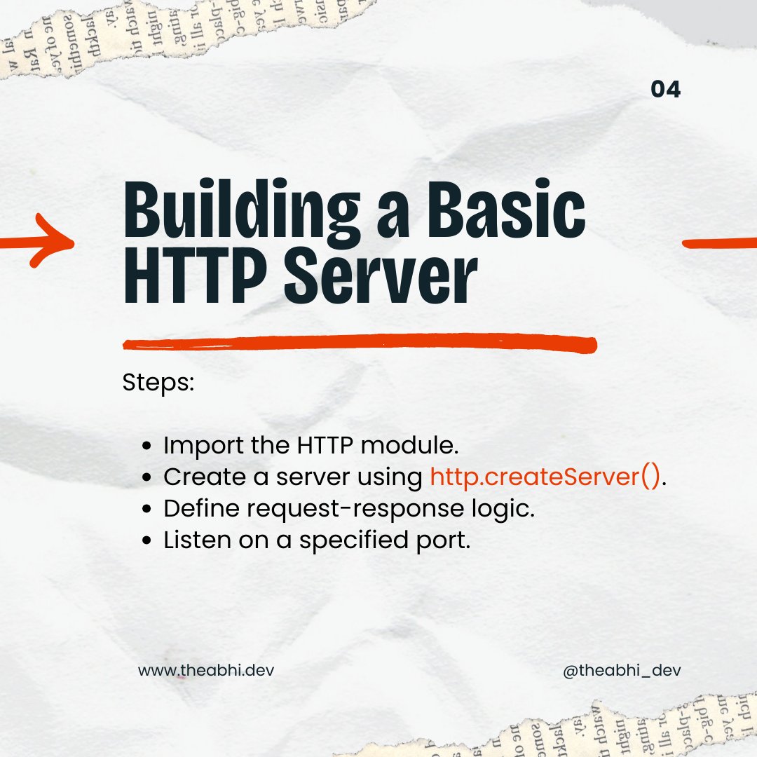 theabhi_dev's tweet image. Day 41: Introduction to Node.js 🌐 Learn how this event-driven runtime is changing backend development. From setting up the environment to creating your first HTTP server, discover the power of Node.js. 🚀 #NodejsBasics #MERNChallenge #JavaScript
