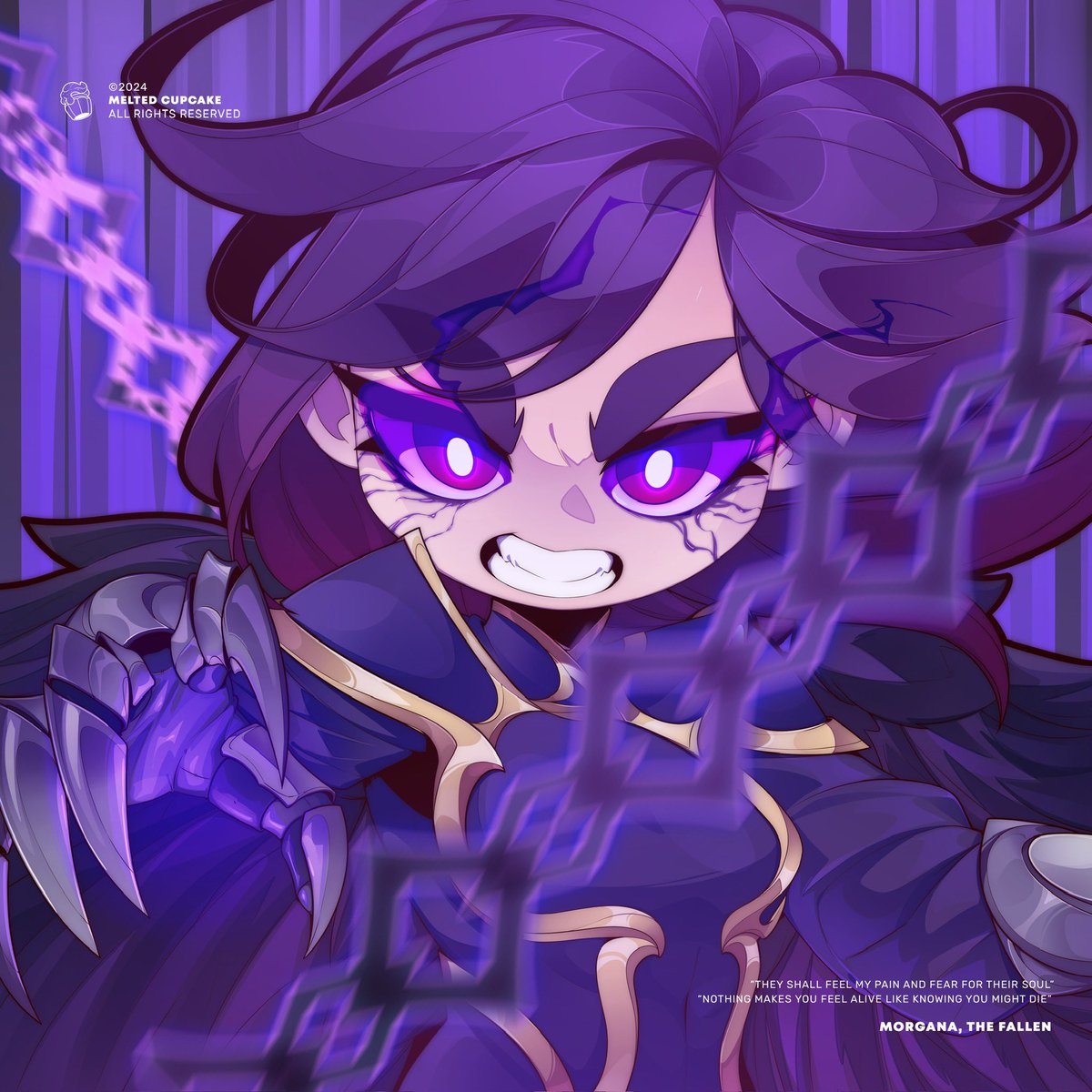 CupcakeMelted's tweet photo. Morgana fanart
#meltedcupcake #artwork #chibiart #League_of_Legends #StillHere @LeagueOfLegends https://t.co/WvhbDZbjgm