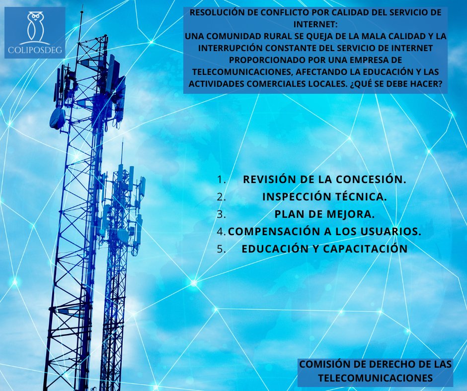 coliposdeg's tweet photo. Derecho de las Telecomunicaciones https://t.co/CnLQgAyqUP