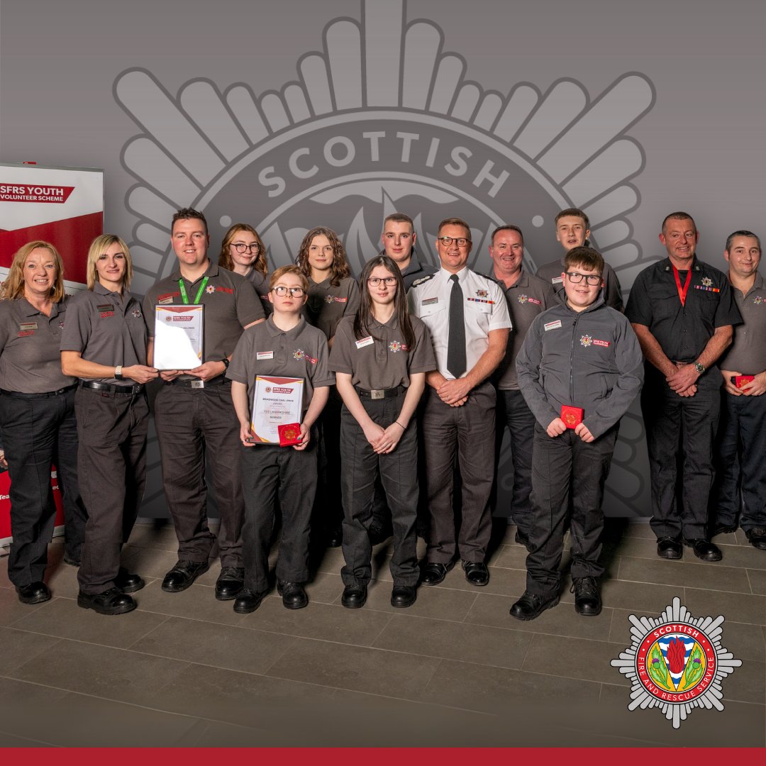 Dozens of young people and adult volunteers were recently honoured during our first ever Youth Volunteer Scheme awards ceremony.

Our Youth Volunteer Scheme aims to use firefighting disciplines to equip young people with transferable skills.

➡️ ow.ly/N8M150UgRSC