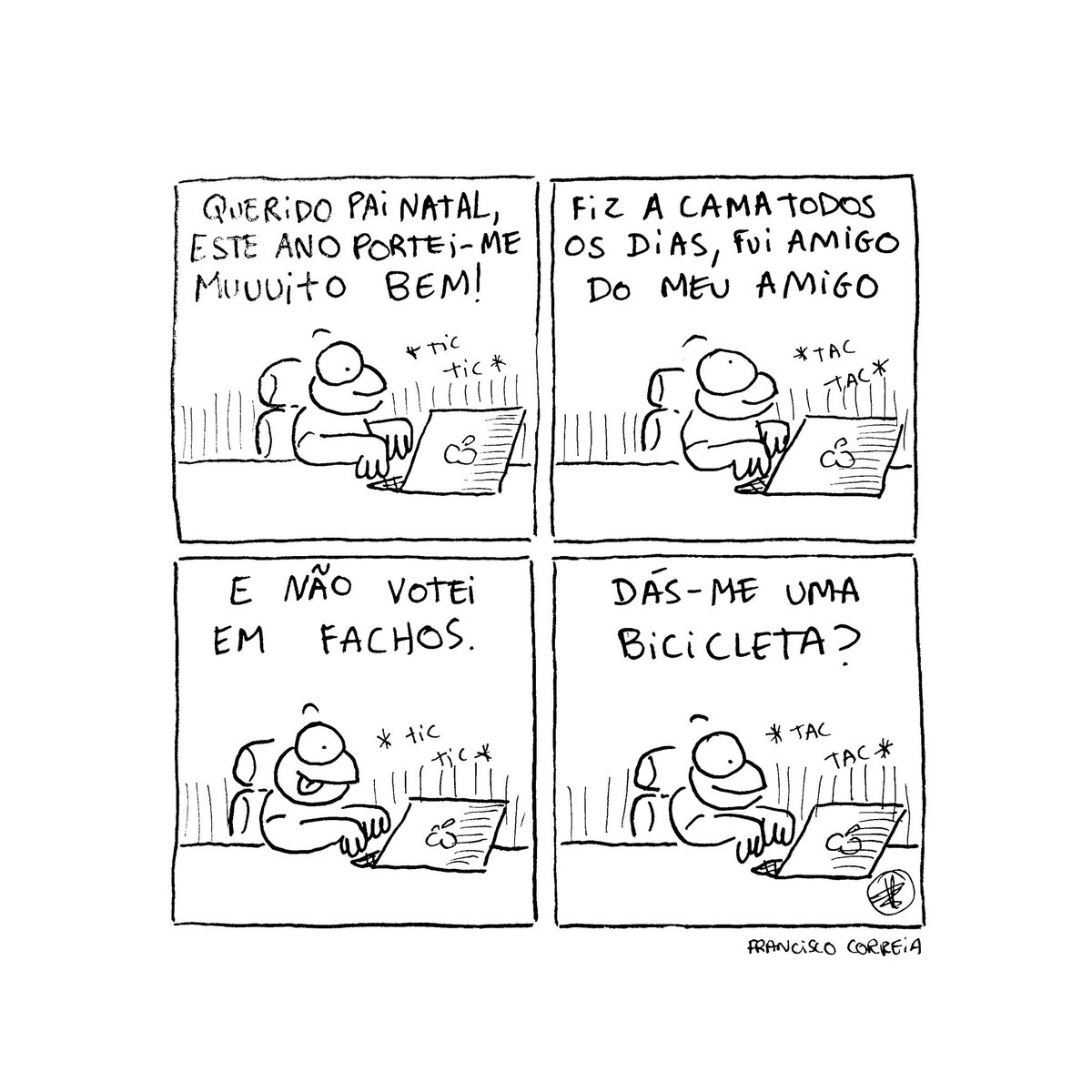 ChicoCorea's tweet image. Já escreveram a vossa carta ao Pai Natal?