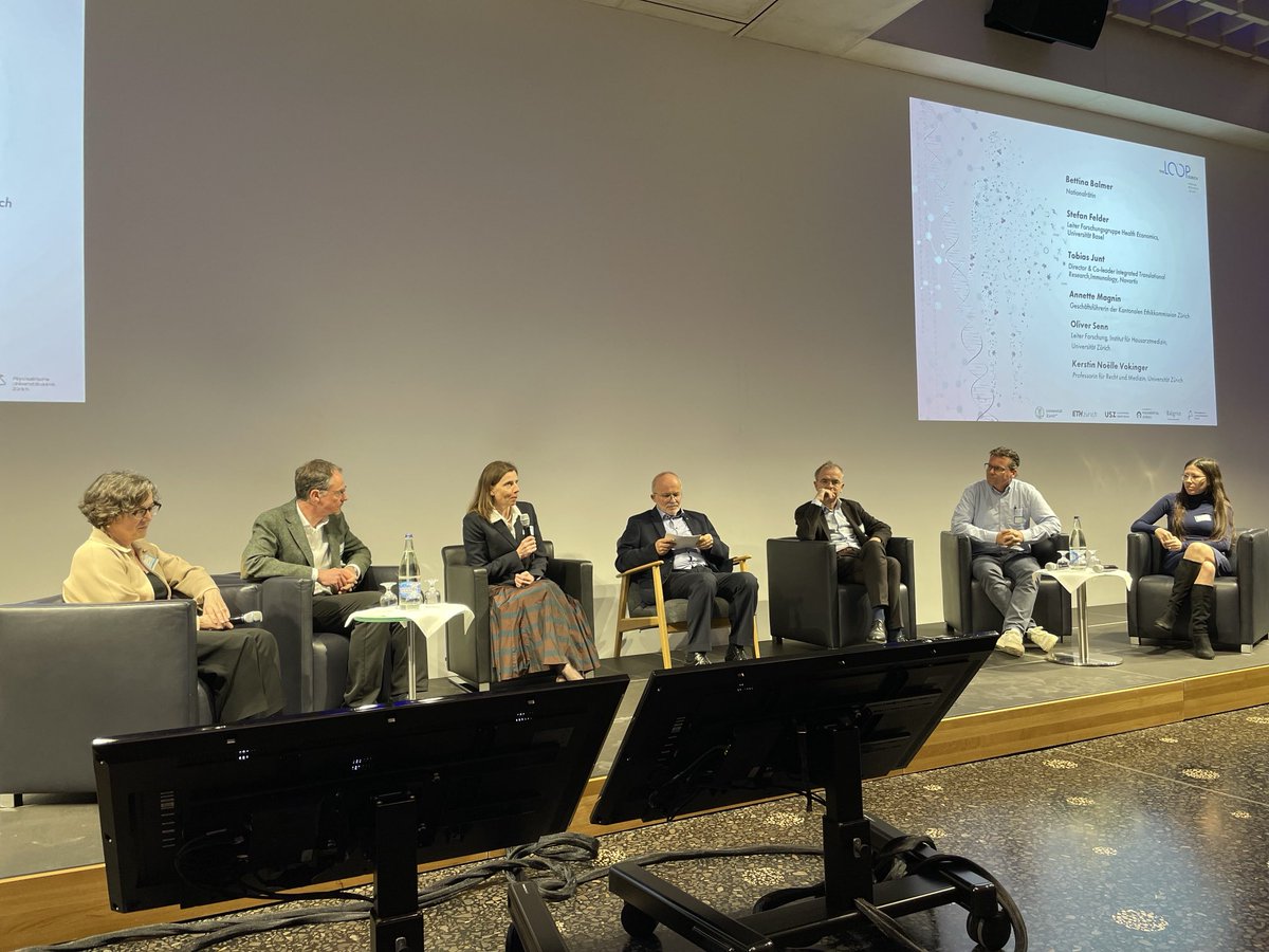 TheLOOPZurich's tweet image. Politik, Industrie, Patientinnen, Hausärztinnen, Volkswirtschaft, Recht und Präzisionsmedizin. Was sind Interessen und Perspektiven?
Hochinteressante Diskussion an The LOOP Zurich 2024!
