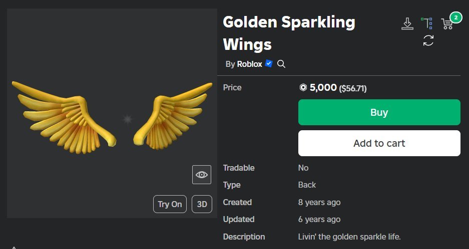 NotFakerUp's tweet image. ROBLOX gave me 2 CODES for "Golden Sparkling Wings" 🚨 (Official Star Creator Here)
✔️ Follow me
❤️ Like this tweet
♻️ Retweet
💬 Drop your ROBLOX username in the comments
Good luck, everyone! 🍀 #ROBLOX #robloxgiveaways