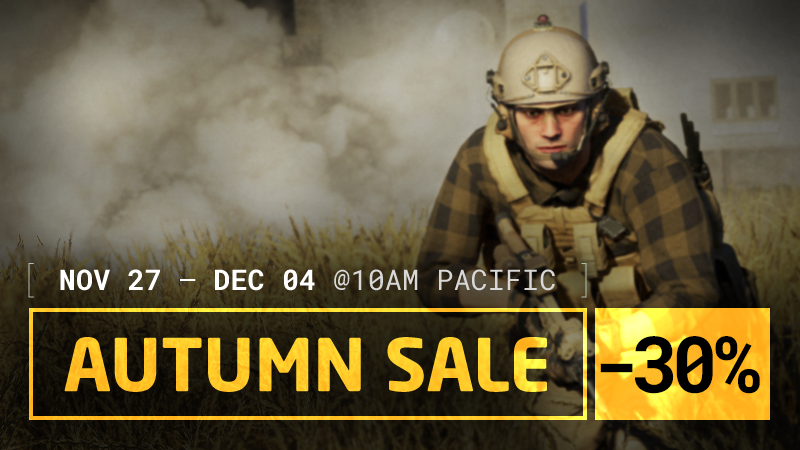 🍂 GROUND BRANCH is 30% OFF on the #SteamAutumnSale! The sale will run for a week—until December 4th. Don't miss it!

store.steampowered.com/app/16900/GROU…