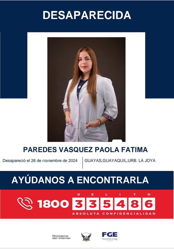 Una bata de médico no significa opulencia ni grandiosidad material .. 
Una bata significa esfuerzo, sacrificio , insomnio etc 

Que aparezcas pronto Doctora 🙏