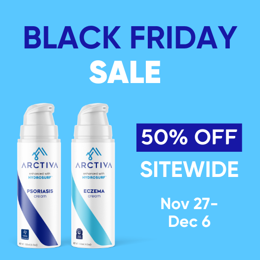 ArctivaSkin's tweet photo. BLACK FRIDAY: 50% OFF SITEWIDE

This Thanksgiving, we're thankful for skin relief and for you! To show our gratitude, we're giving you 50% all #eczema and #psoriasis cream from now until Dec 6!

Shop now: https://t.co/qrdPlI09rr

#blackfriday #cybermonday #sale #deal #skincare https://t.co/7GVeqbkXmw