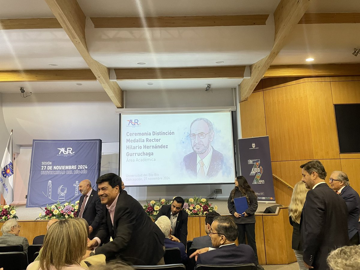 Don Hilario Hernández, un ilustre amigo, académico y rector.
<a href="/ubbchile/">U. del Bío-Bío</a>